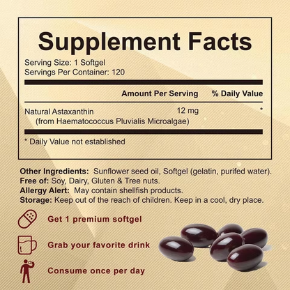 HaimanLabs Premium Astaxanthin Capsules